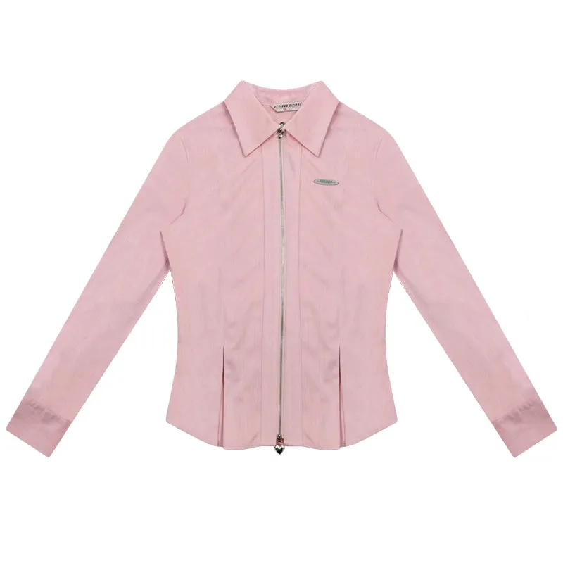 American retro luxury long sleeves shirt