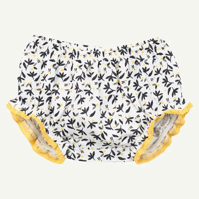 Black & Gold Floral Print Dress Set