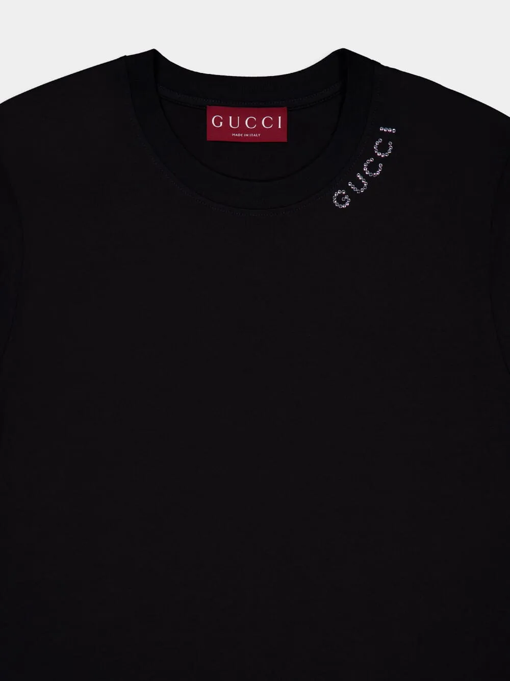 Black Crystal Gucci T-Shirt
