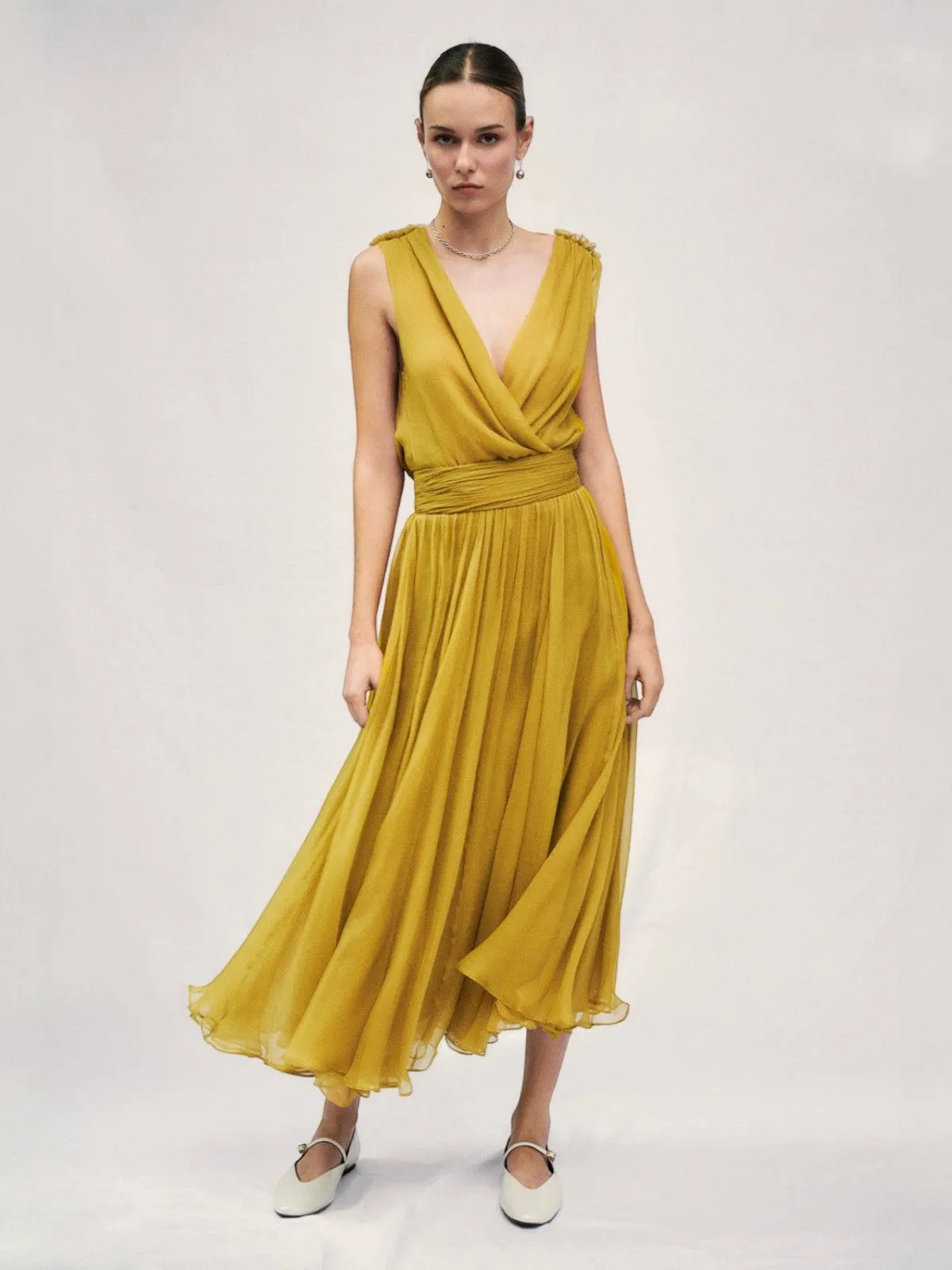 Caelum Skirt | Saffron