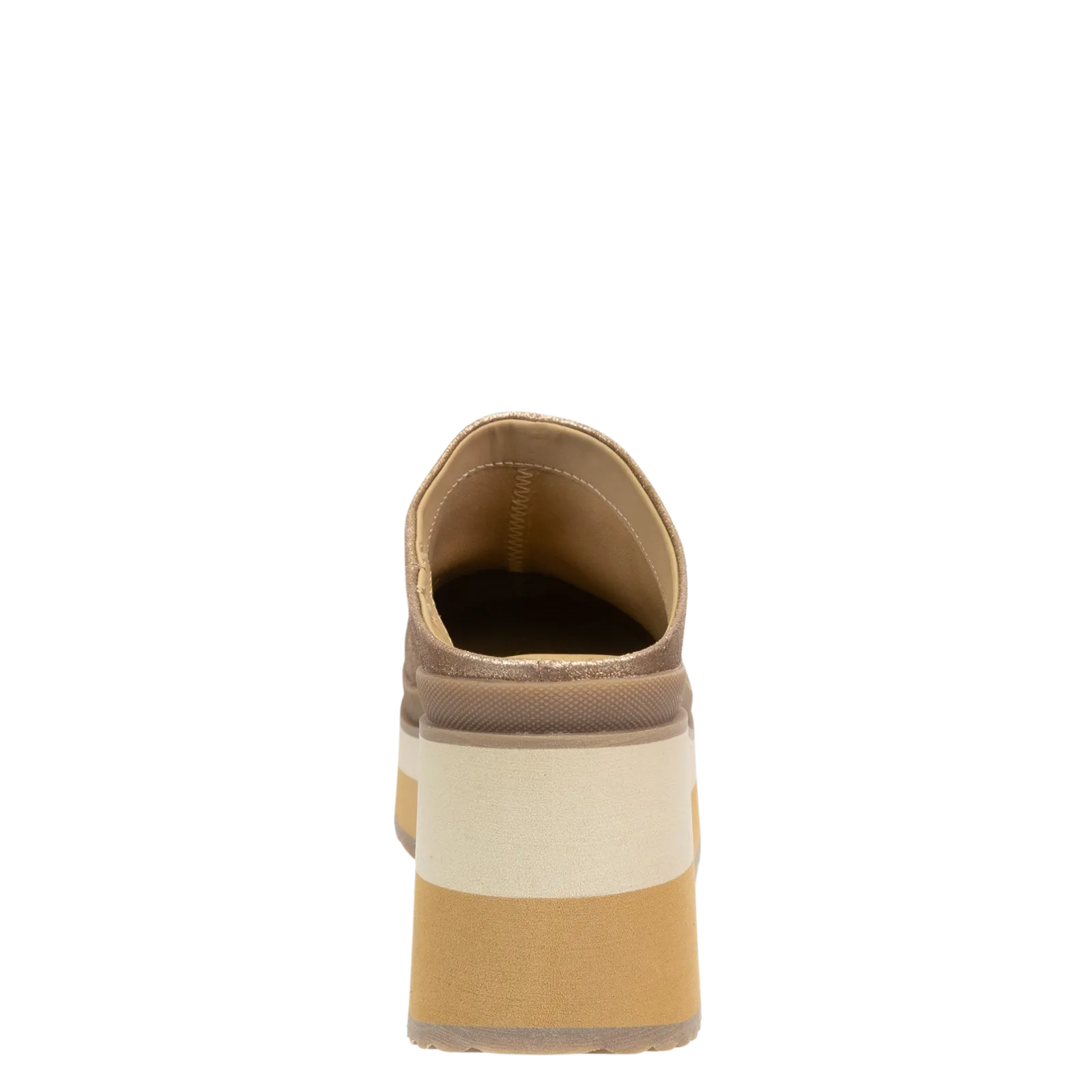 COACH in GOLD Platform Clogs