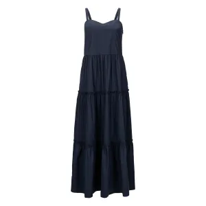 Cotton Sun Dress - Navy
