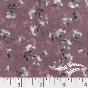 Crinkle Crepe Stretch Print Polyester Fabric 042510