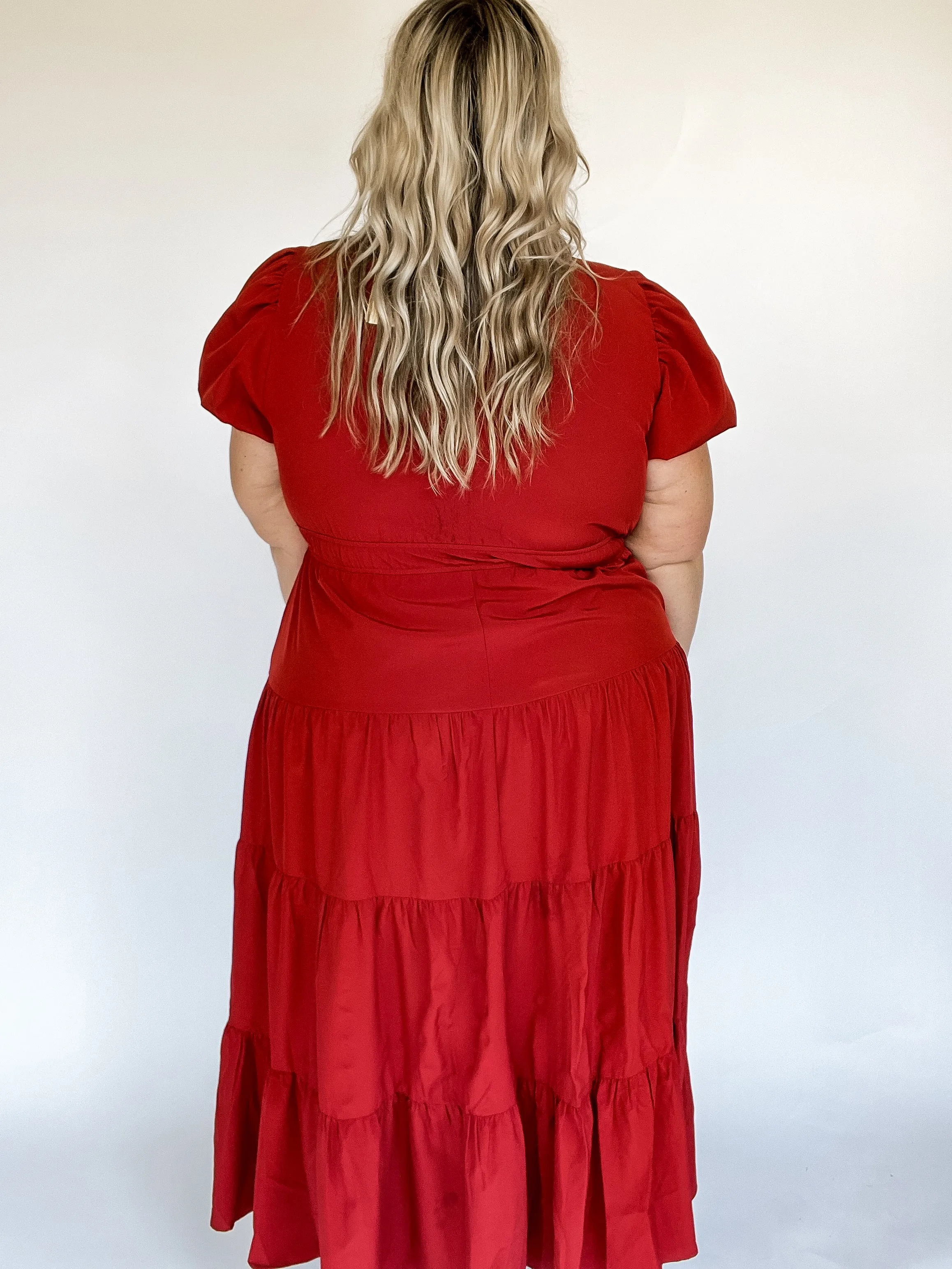 Curvy Blissful Breeze Maxi Dress