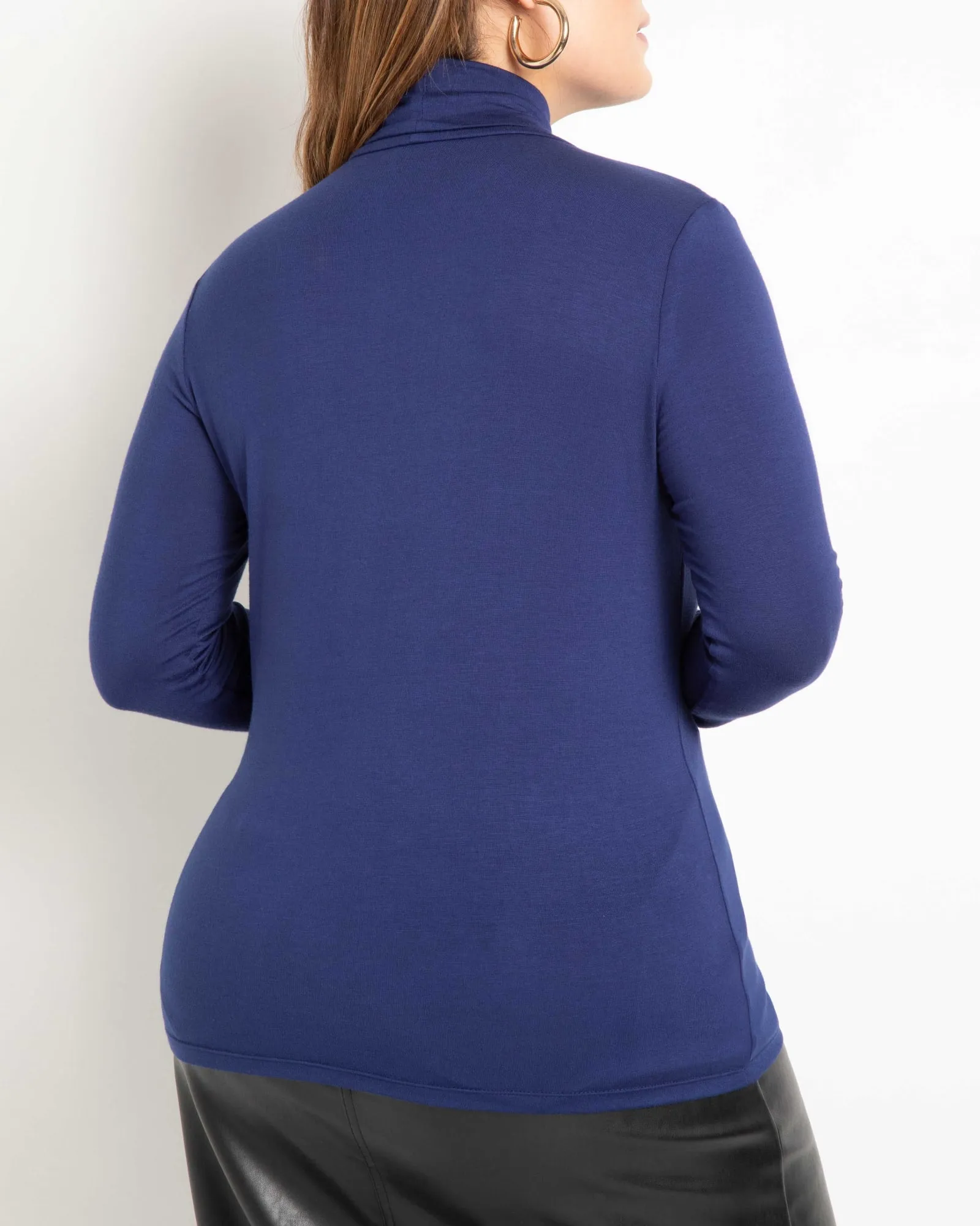 Dionne Layering Turtleneck | Beacon Blue