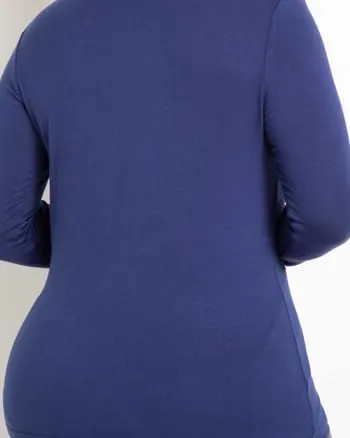 Dionne Layering Turtleneck | Beacon Blue