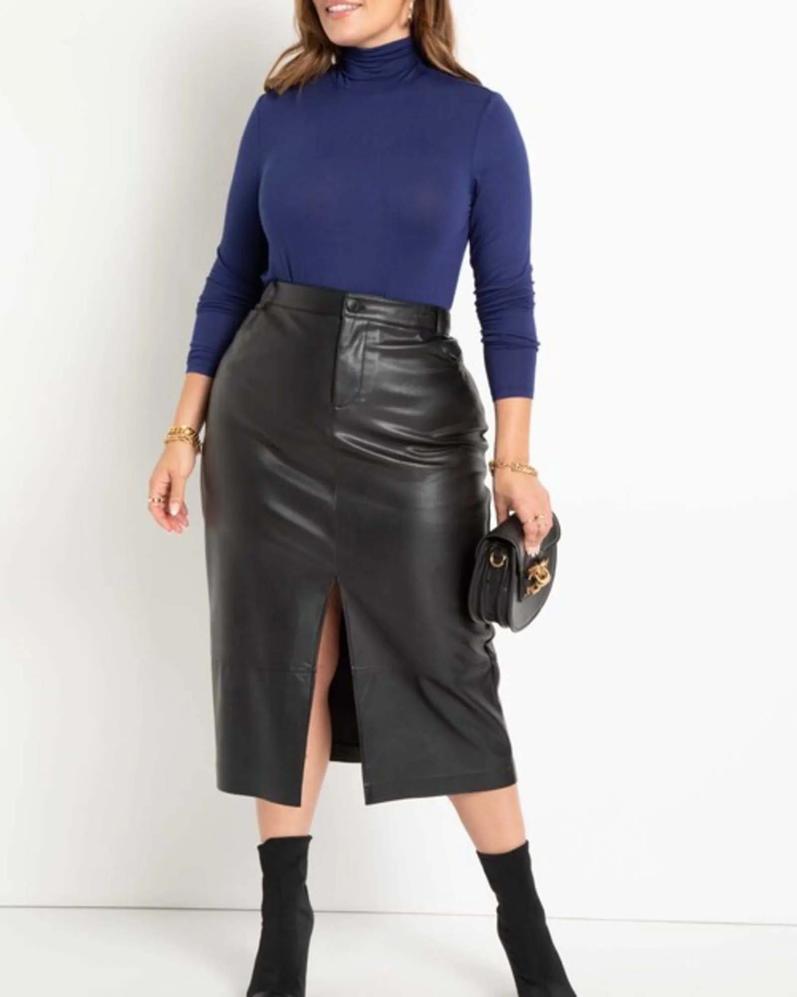Dionne Layering Turtleneck | Beacon Blue