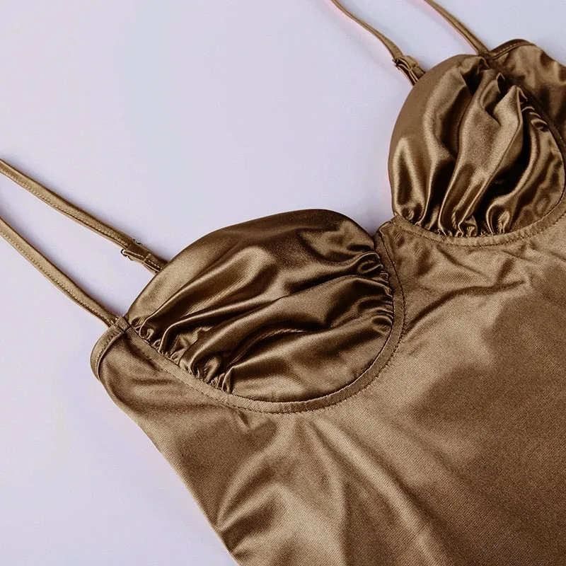 Elegant Satin Dress