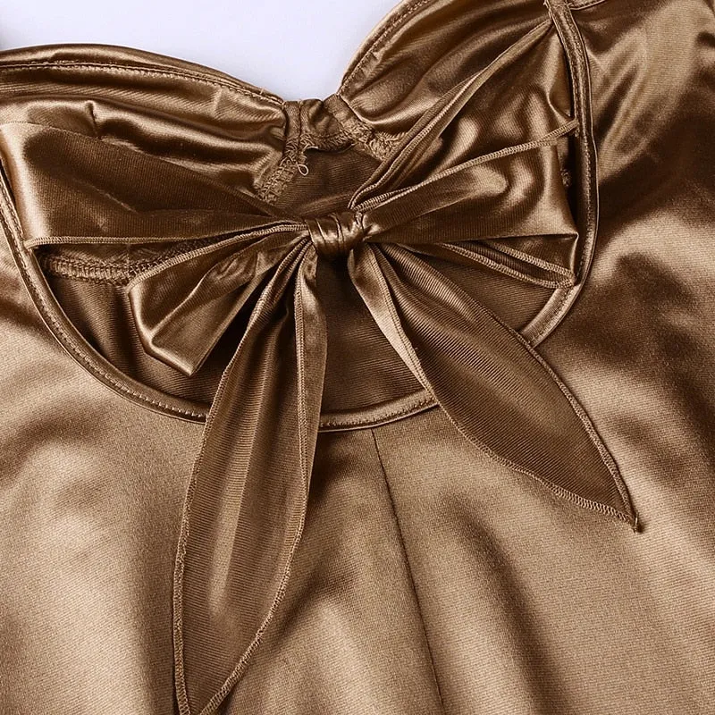 Elegant Satin Dress