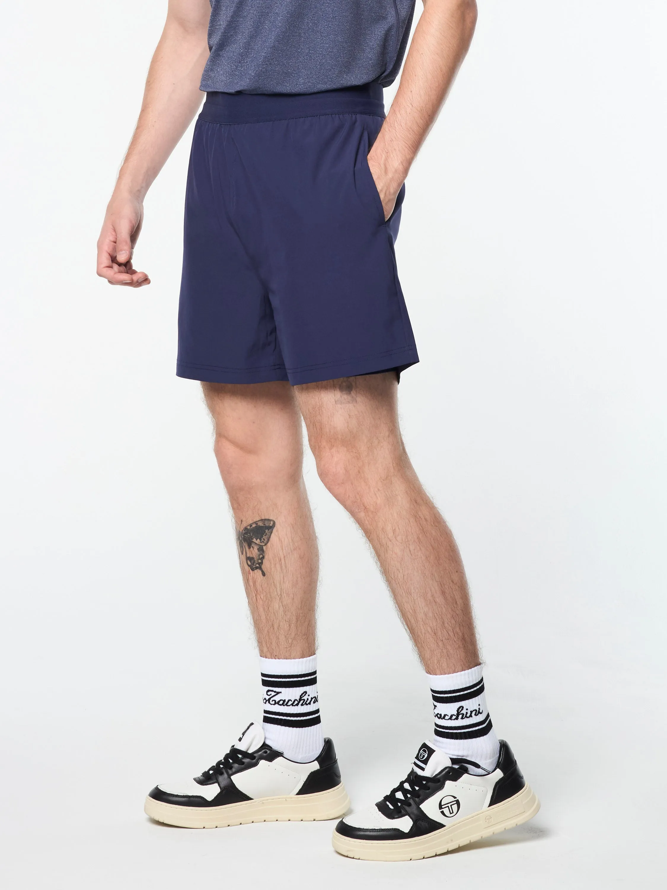Elio Tennis Short- Eclipse