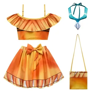 Enchanting Cossky Matoaka Costume Set for Girls - Perfect for Cosplay & Halloween