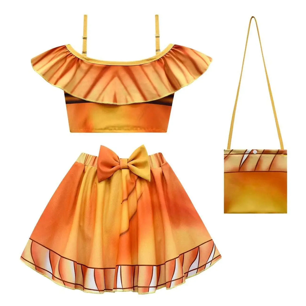 Enchanting Cossky Matoaka Costume Set for Girls - Perfect for Cosplay & Halloween