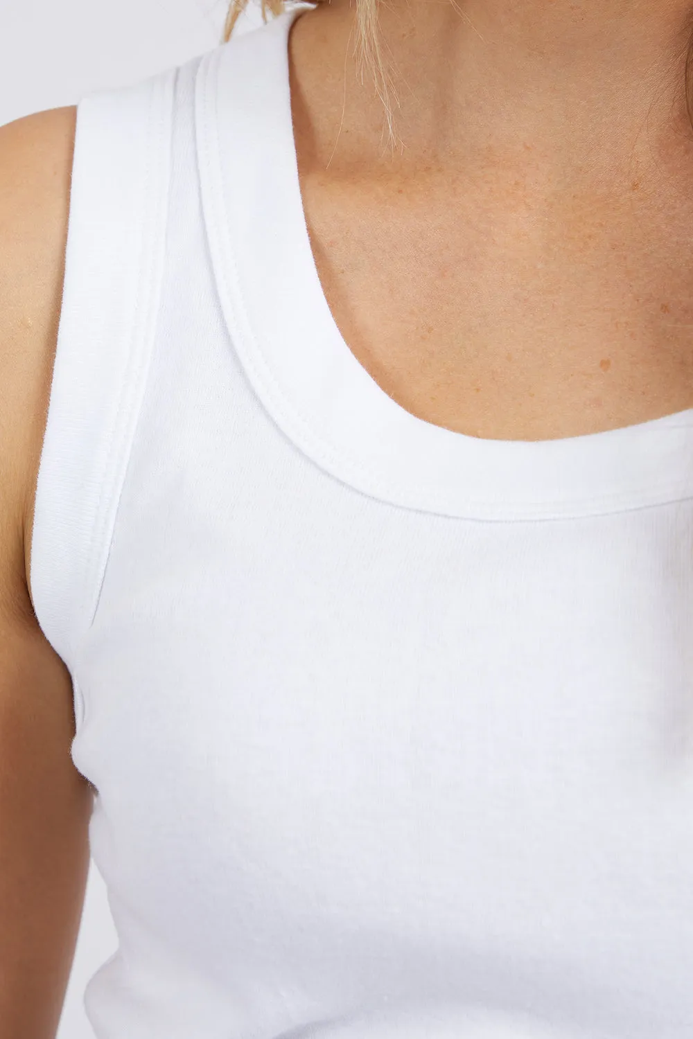 Esme Tank in White