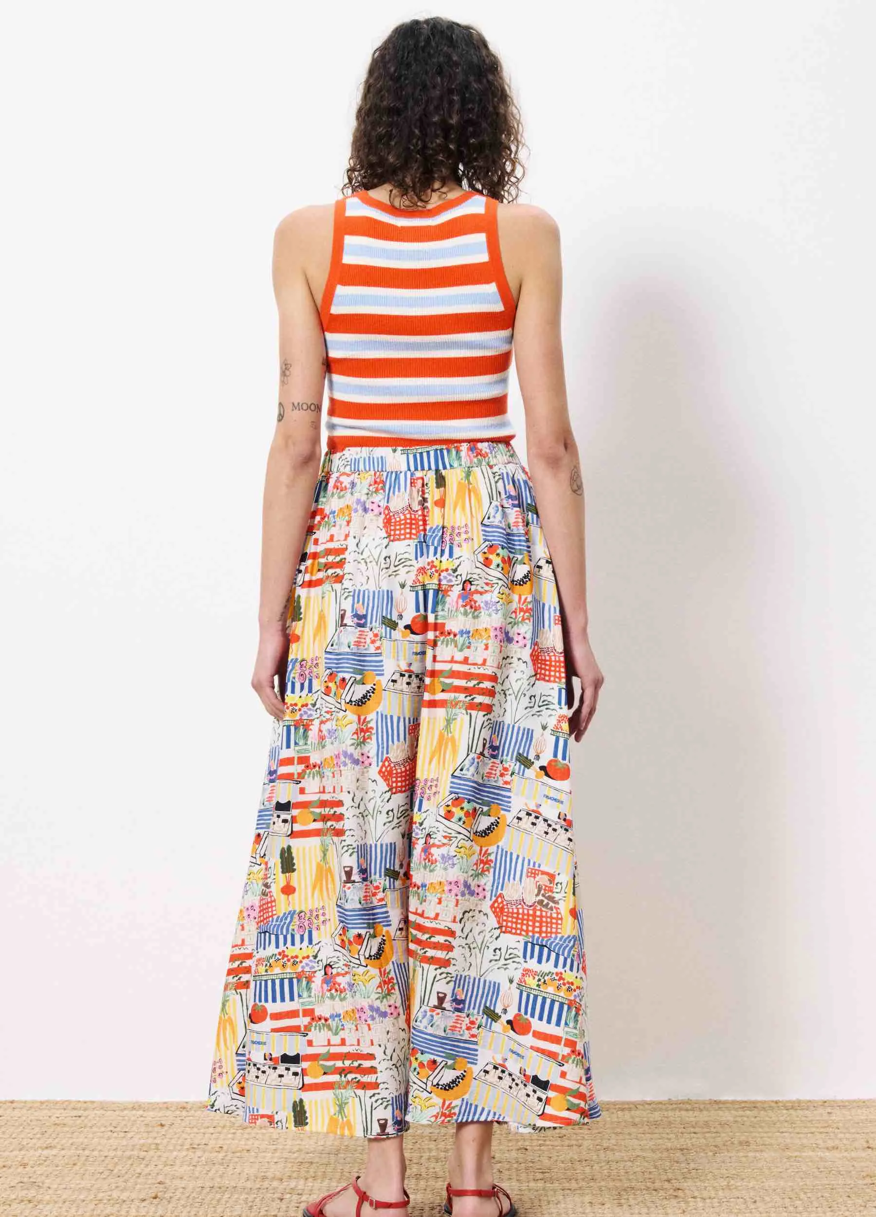 FRNCH -  Women's Liliane Marche Blanc Skirt