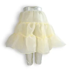 Glimmer Shimmer Tutu Skirt - Butter Cream