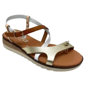 Grab  -  White/tan/gold combo