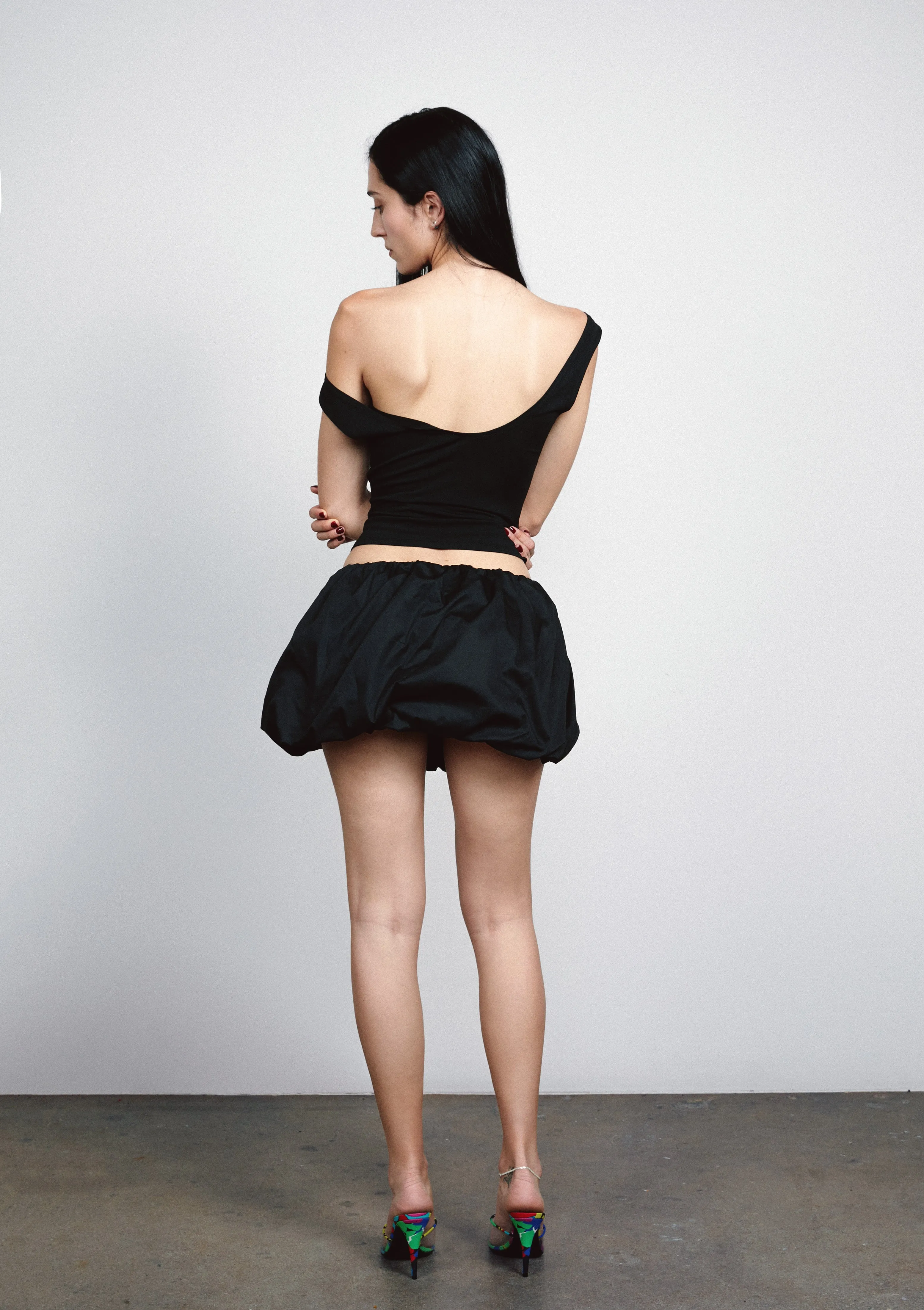 GRACE SKORT - BLACK