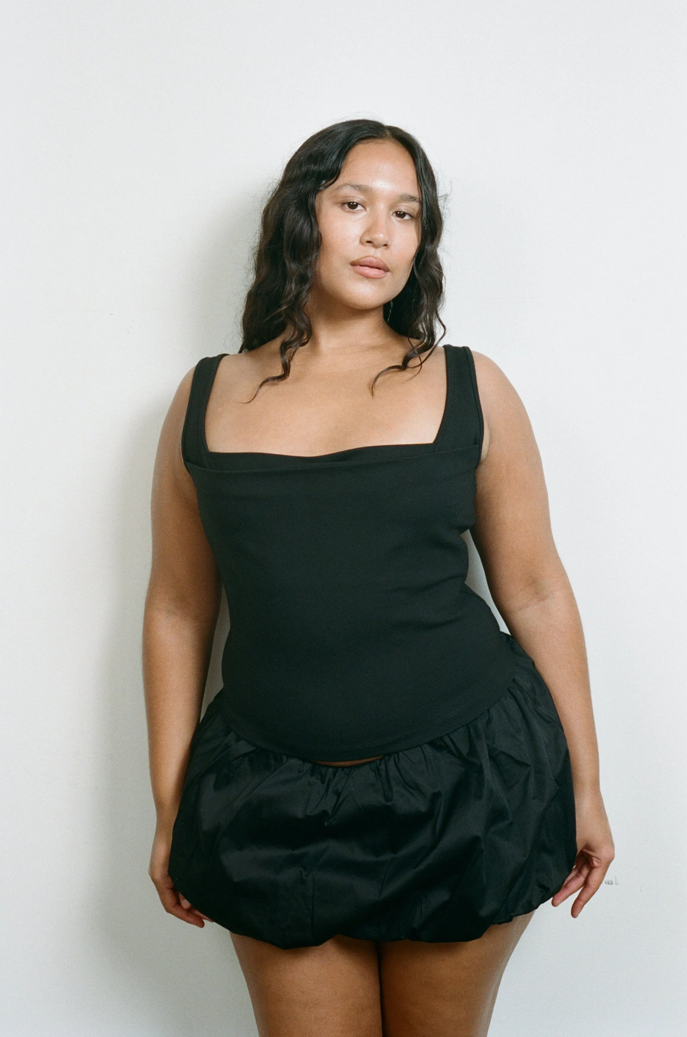 GRACE SKORT - BLACK