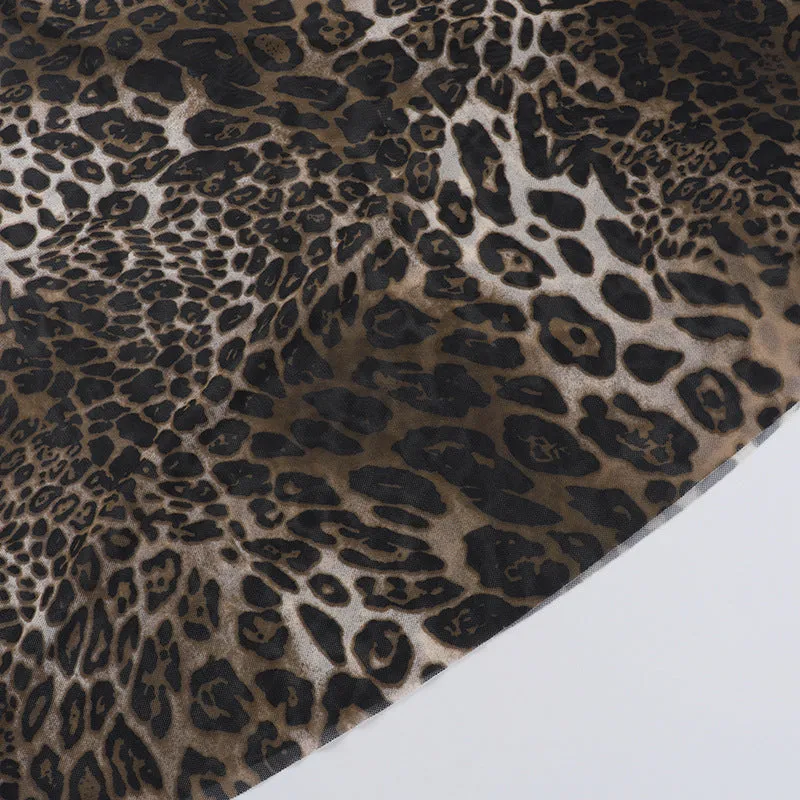 Jorja Leopard Print Maxi Dress
