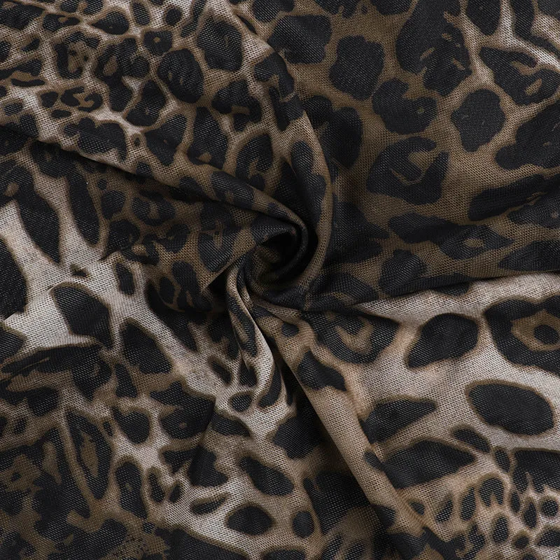 Jorja Leopard Print Maxi Dress