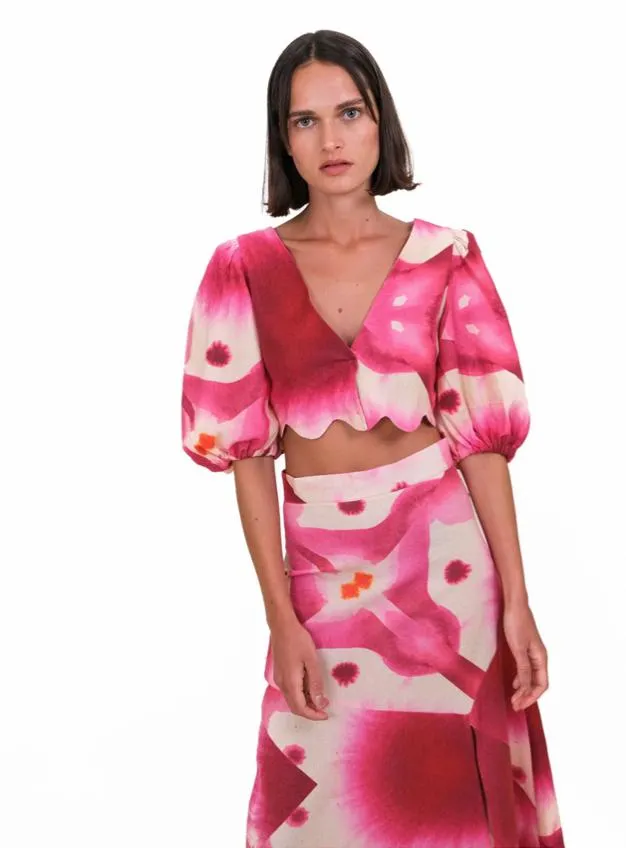 LAAGAM Pink Midi Set