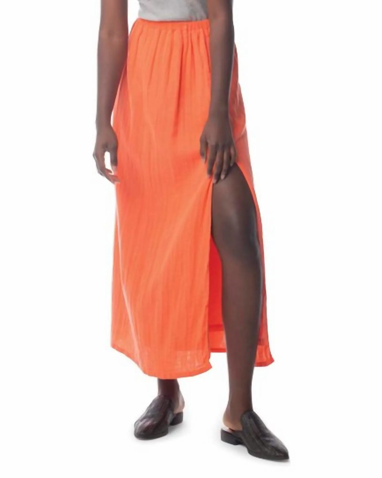 Laylin Skirt in Hot Coral | Hot Coral