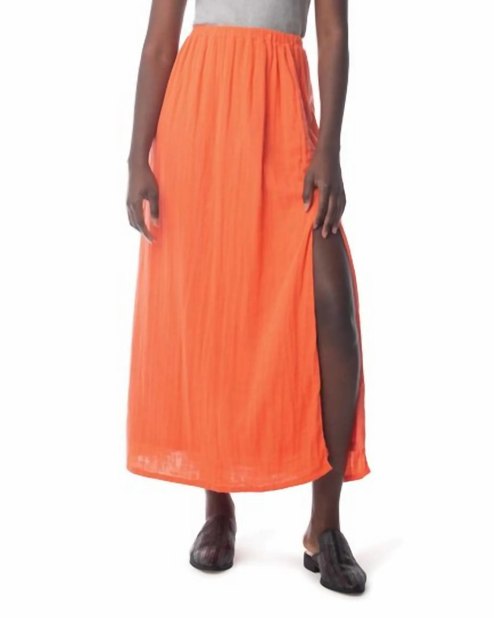 Laylin Skirt in Hot Coral | Hot Coral