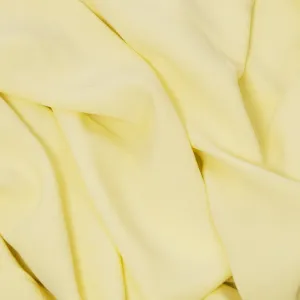 Lemon Poly Crepe Fabric 1