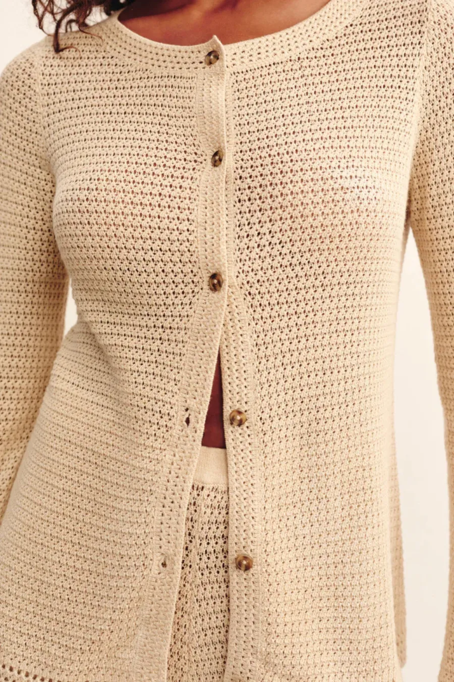 Lennon Cardigan Beige