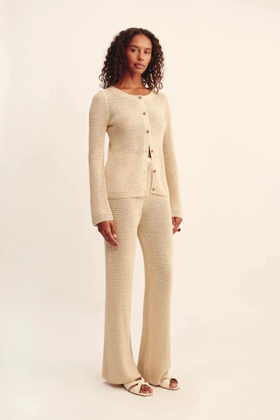 Lennon Cardigan Beige