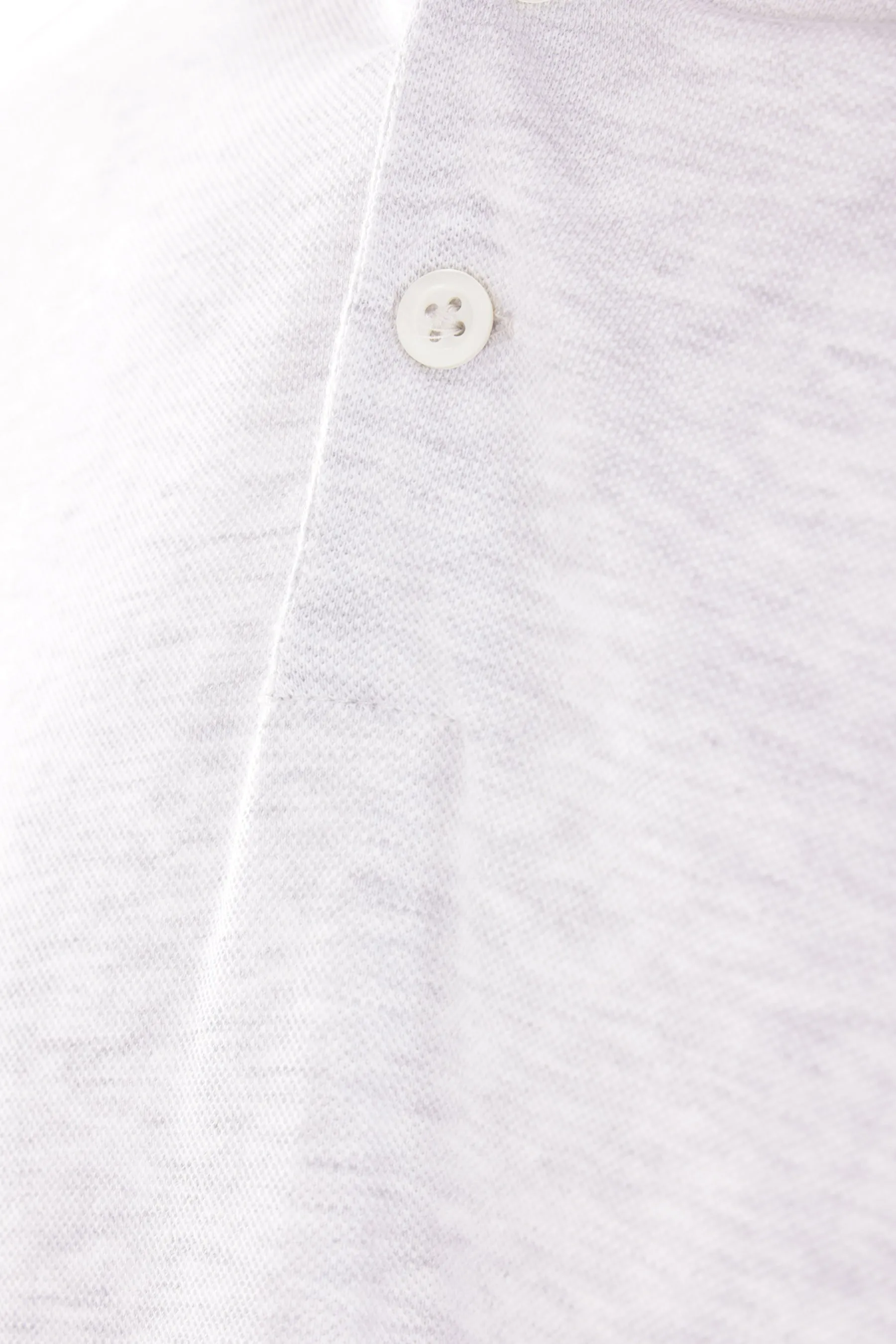 Logo Pattern Pique Cotton Polo