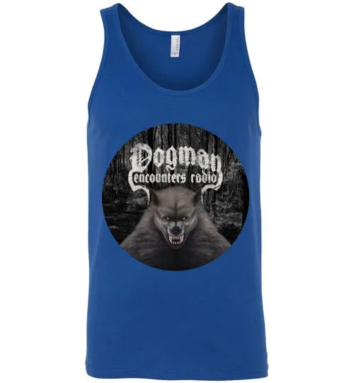 Men's Dogman Encounters Canis Hominis Collection (round) Tank Top