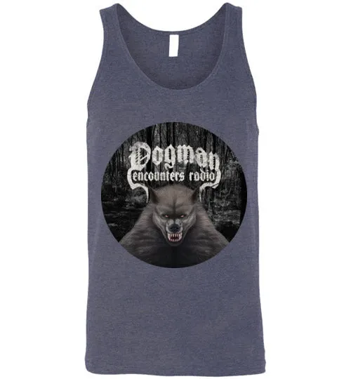 Men's Dogman Encounters Canis Hominis Collection (round) Tank Top
