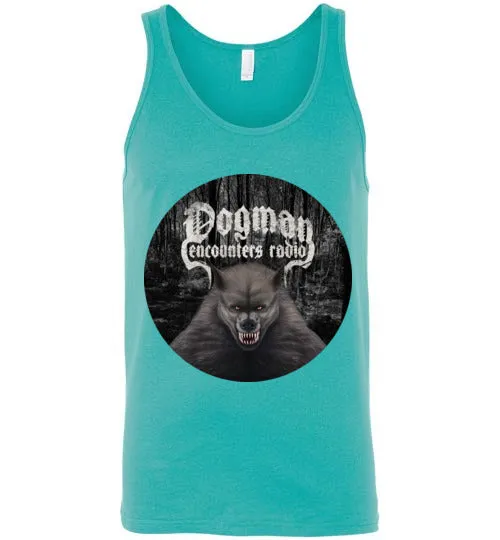 Men's Dogman Encounters Canis Hominis Collection (round) Tank Top