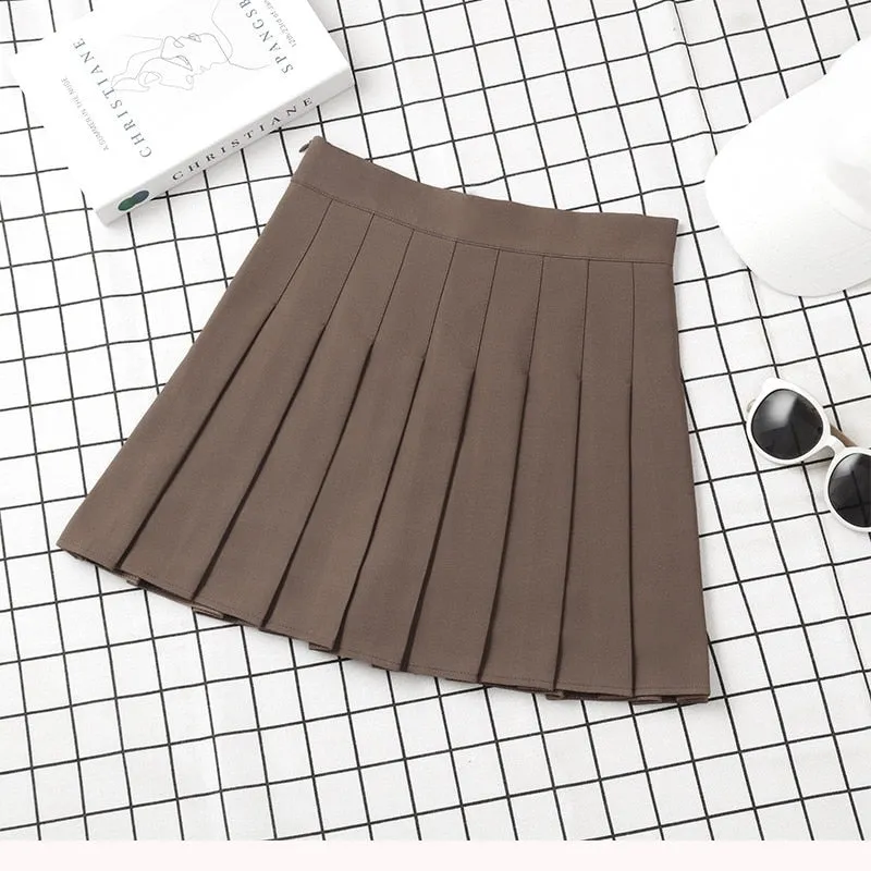 Mini Pleated Skirt