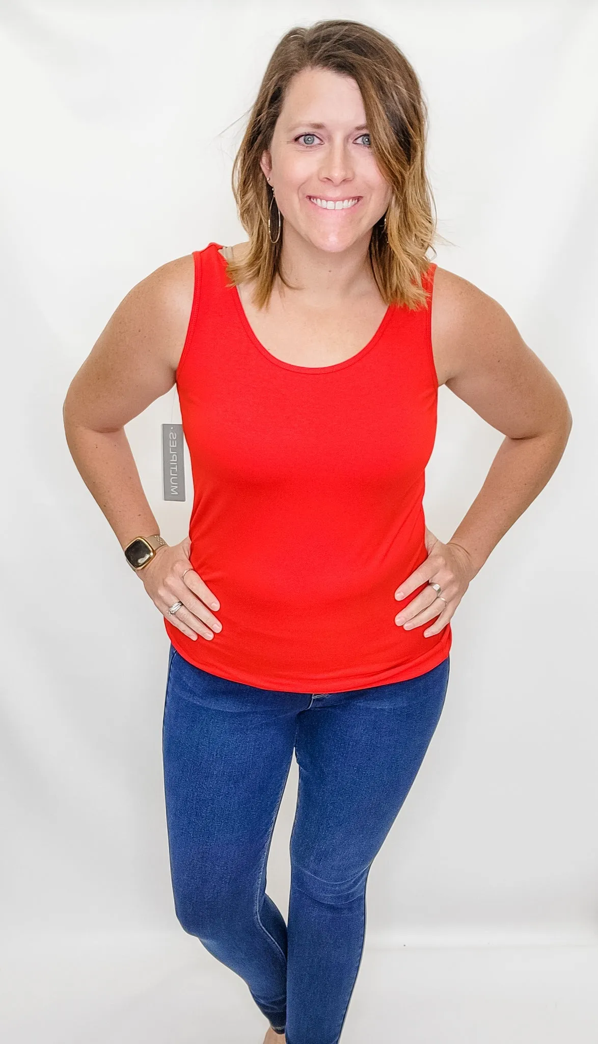 Multiples Cotton/Spandex Layering Tanks - Variety