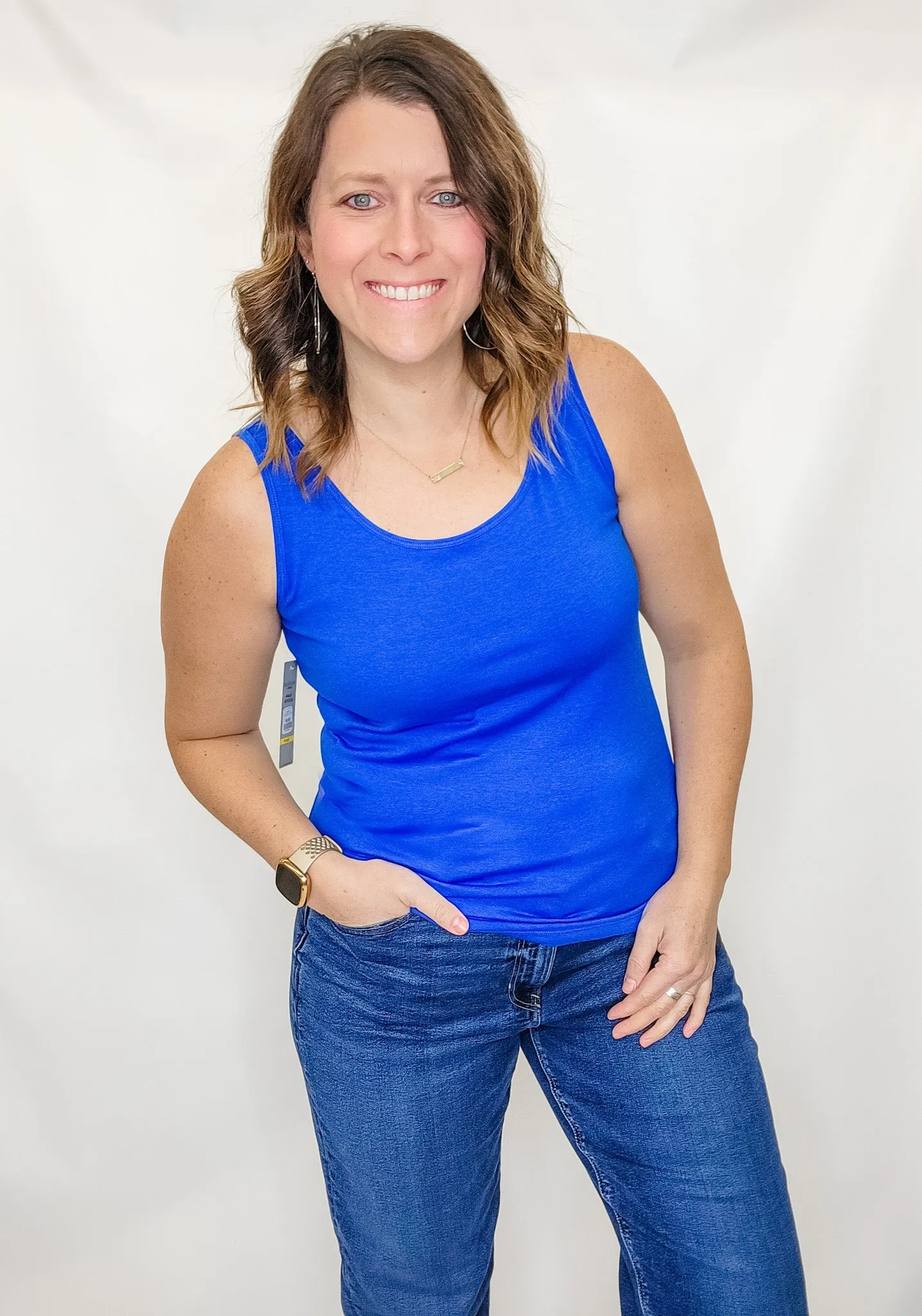Multiples Cotton/Spandex Layering Tanks - Variety