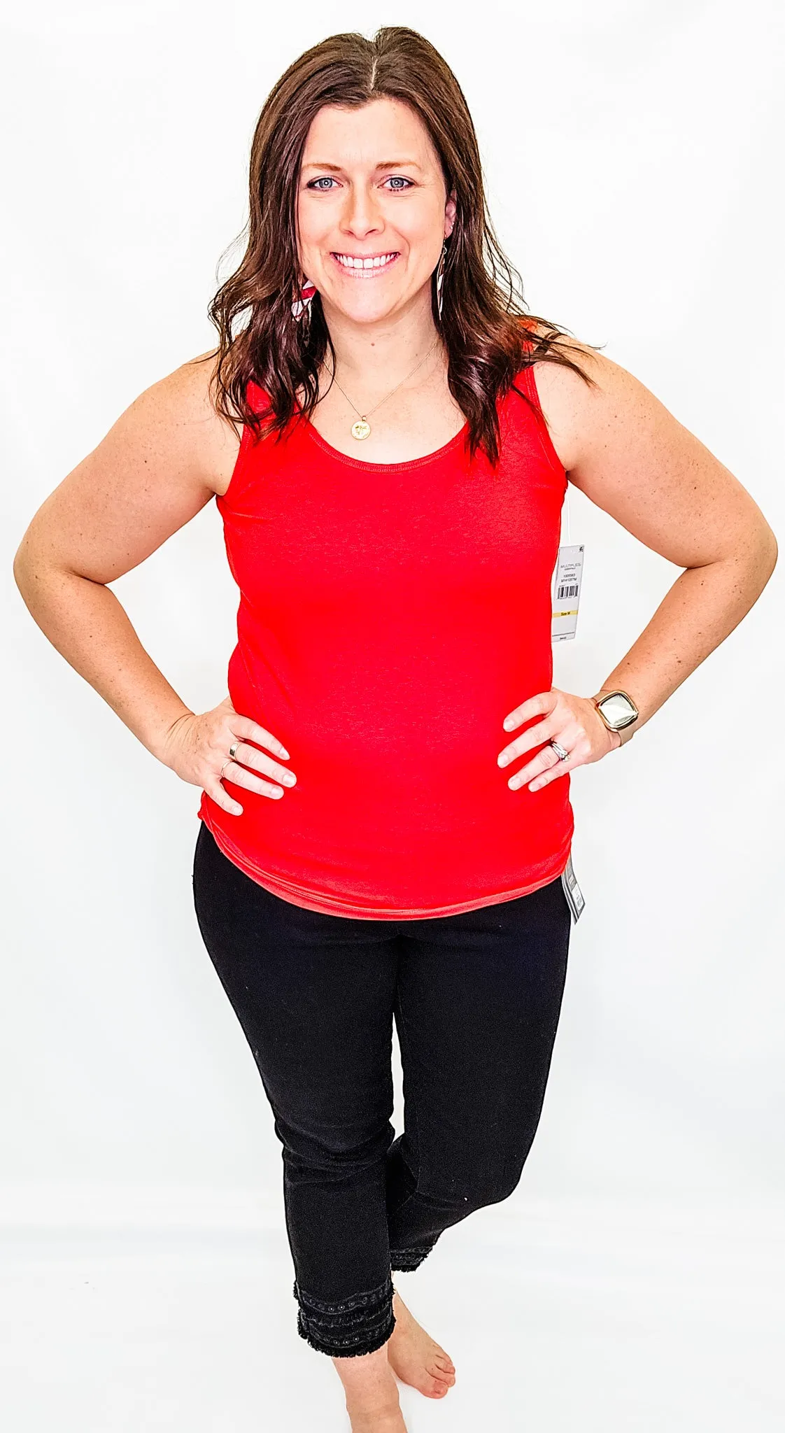 Multiples Cotton/Spandex Layering Tanks - Variety