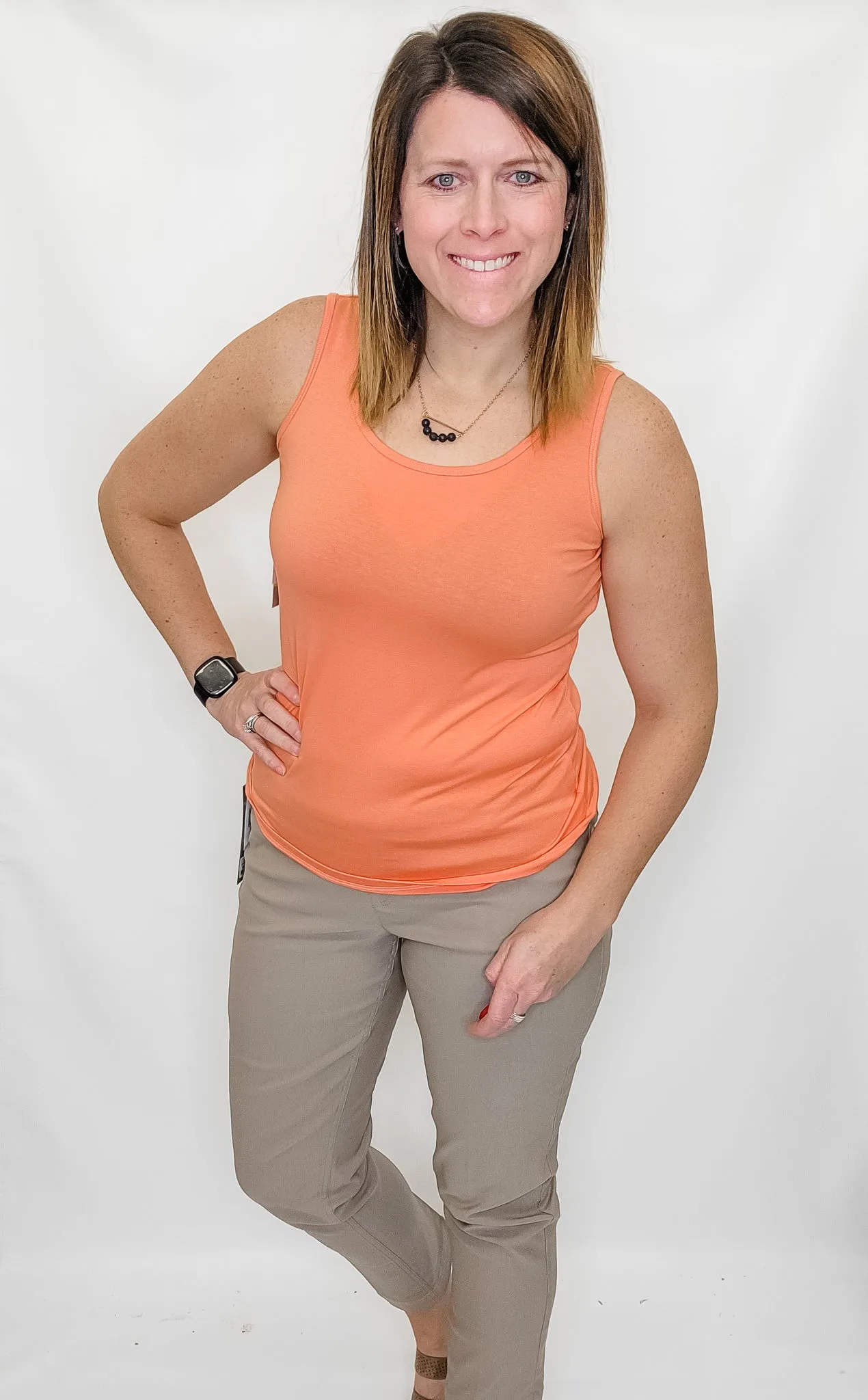 Multiples Cotton/Spandex Layering Tanks - Variety