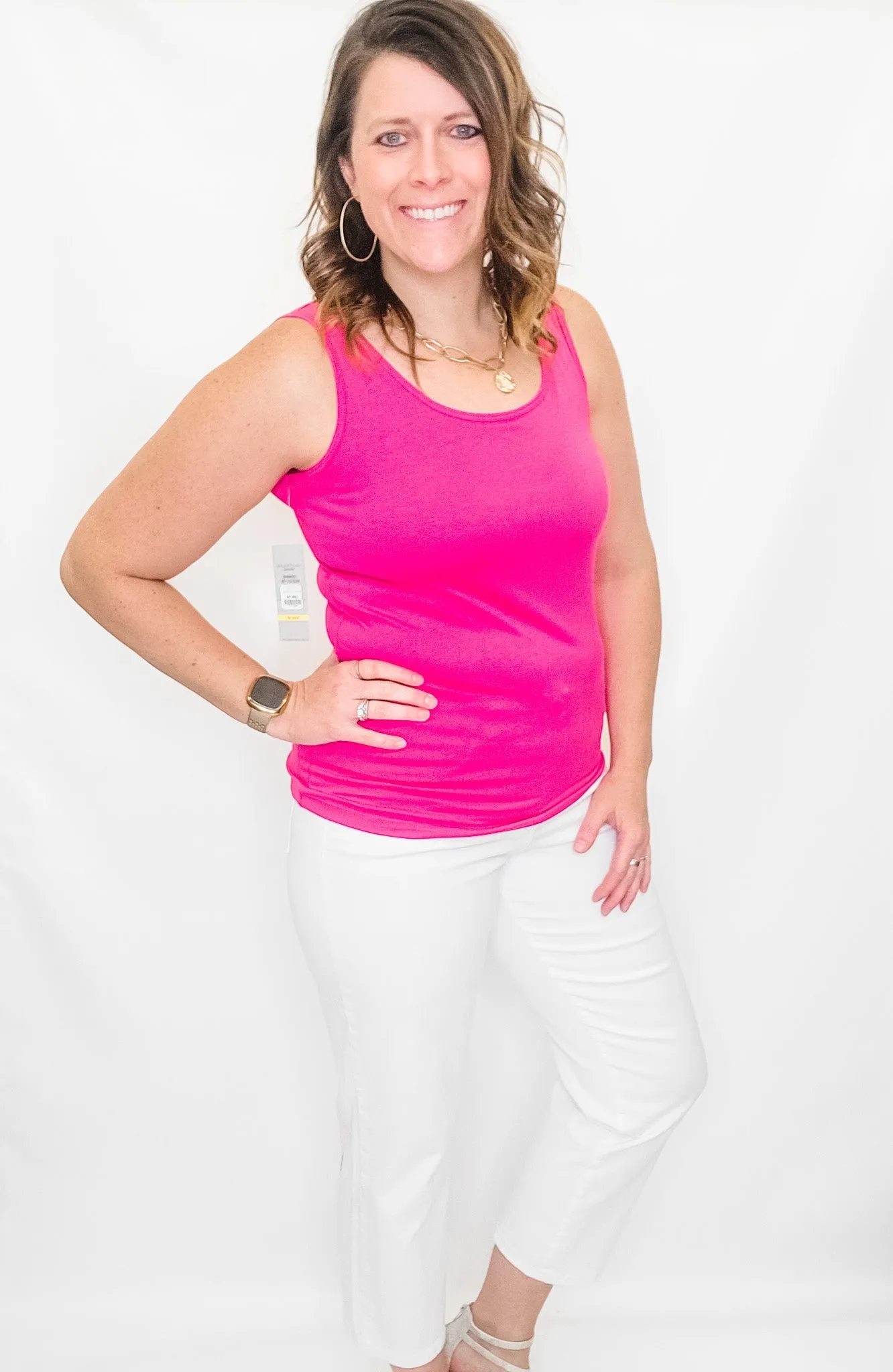 Multiples Cotton/Spandex Layering Tanks - Variety