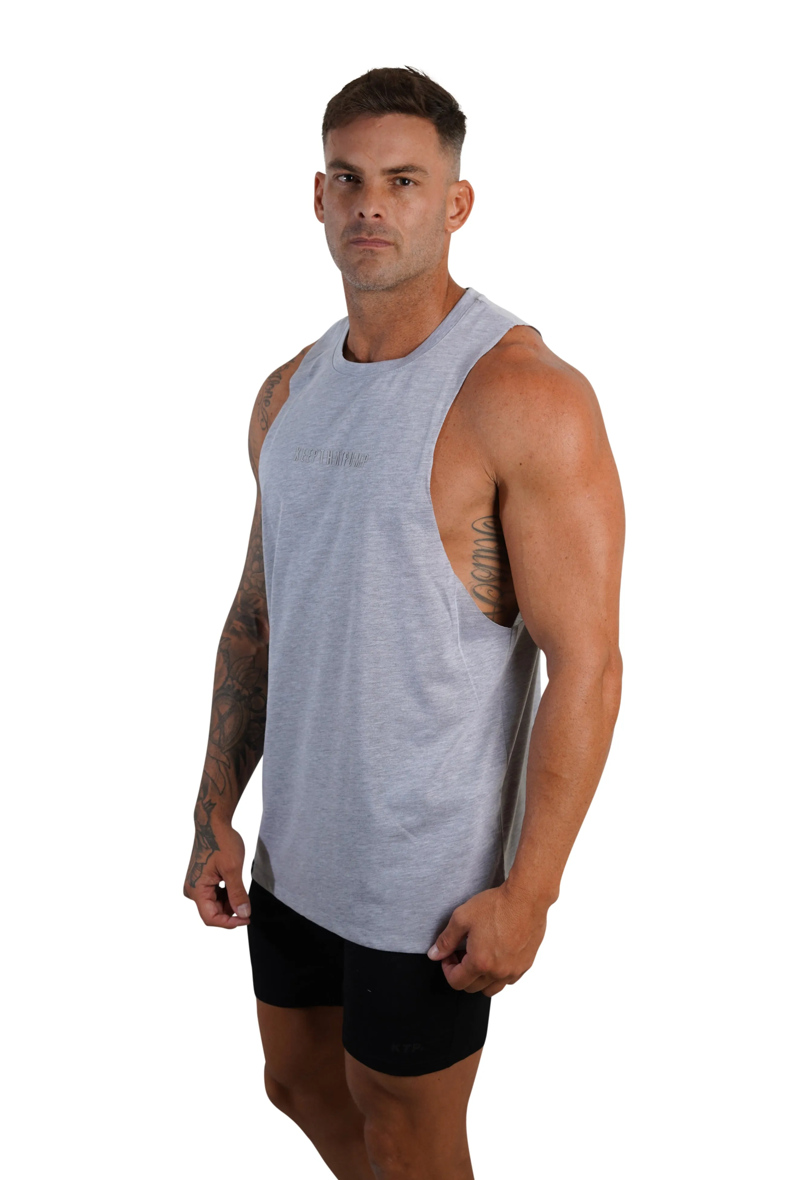 Muscle Tank - Light Grey