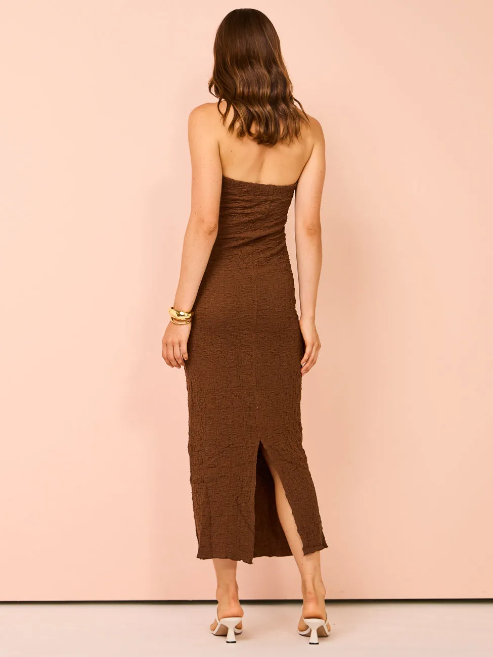Ownley Petra Dress in Coffee