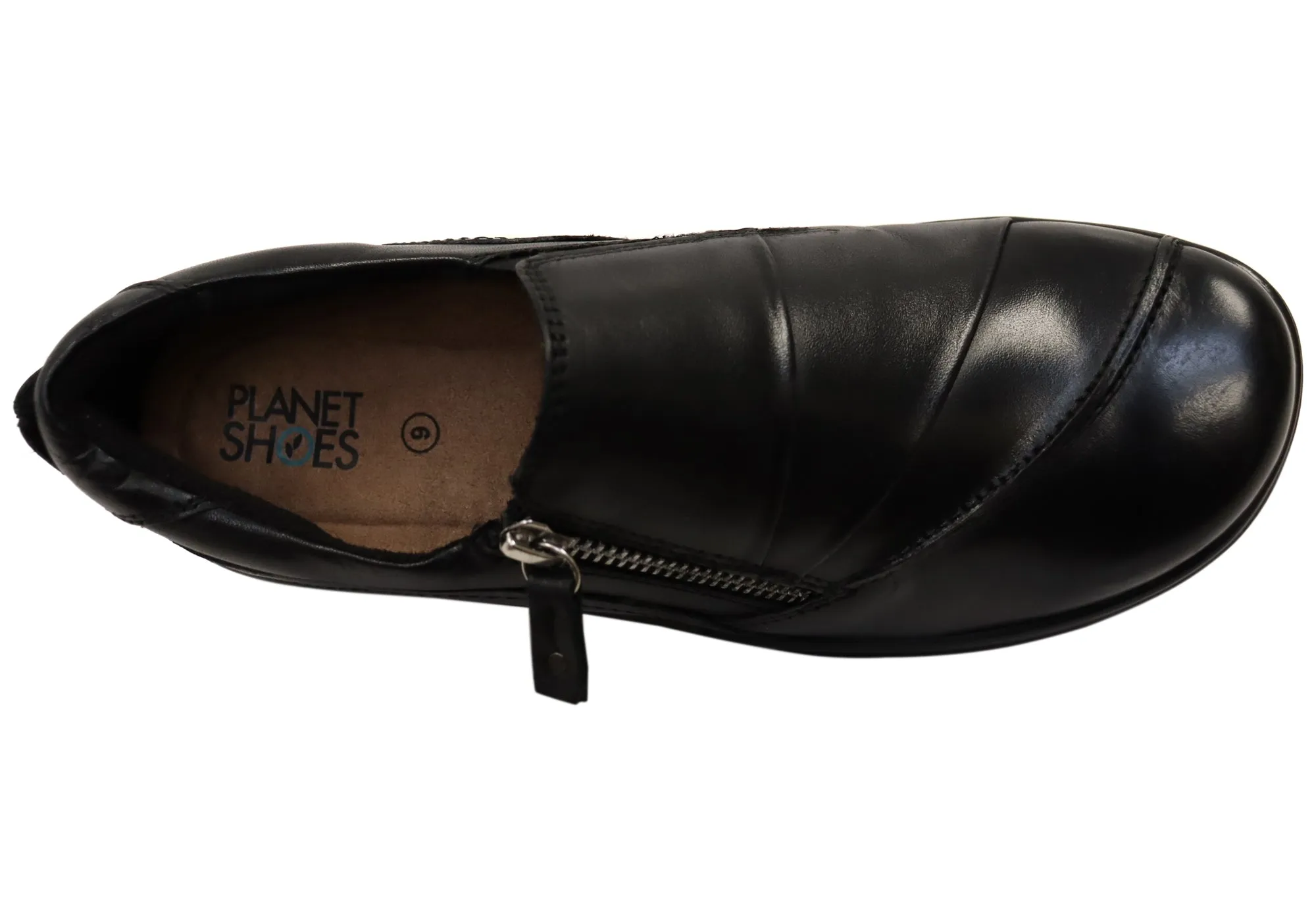 Planet Shoes Buster Womens Comfortable Leather Shoes