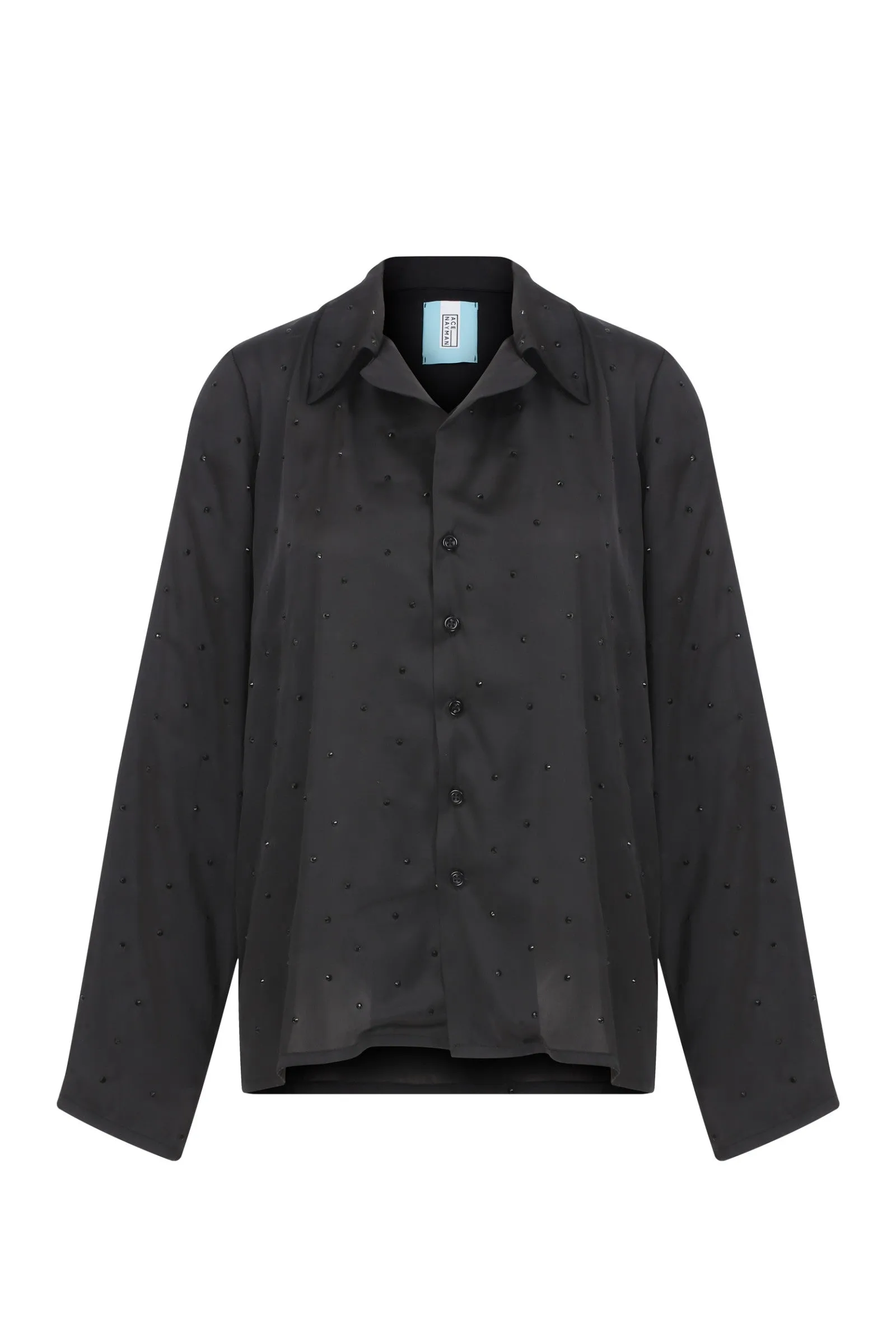 Quinn Rhinestone Pajama Shirt