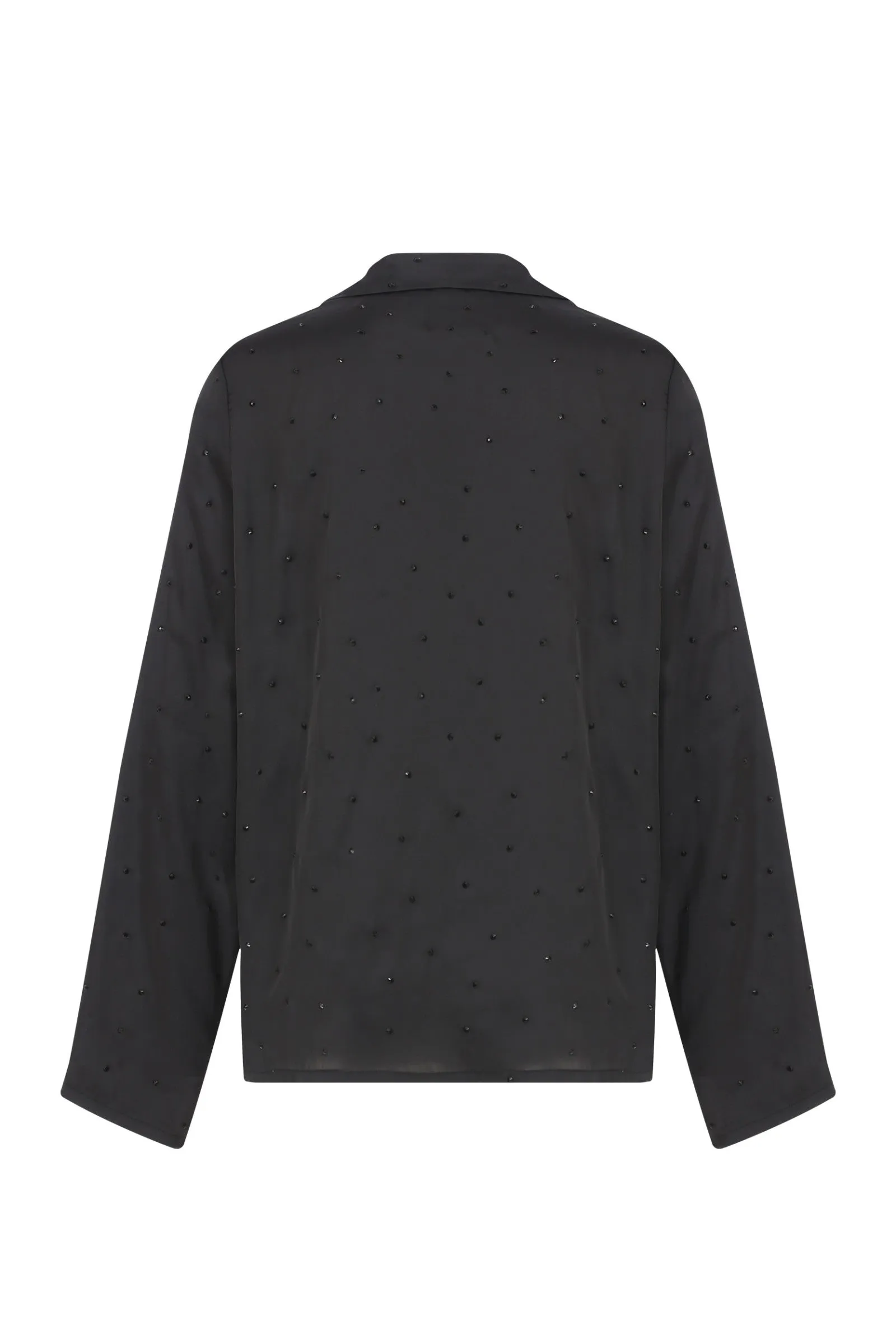 Quinn Rhinestone Pajama Shirt