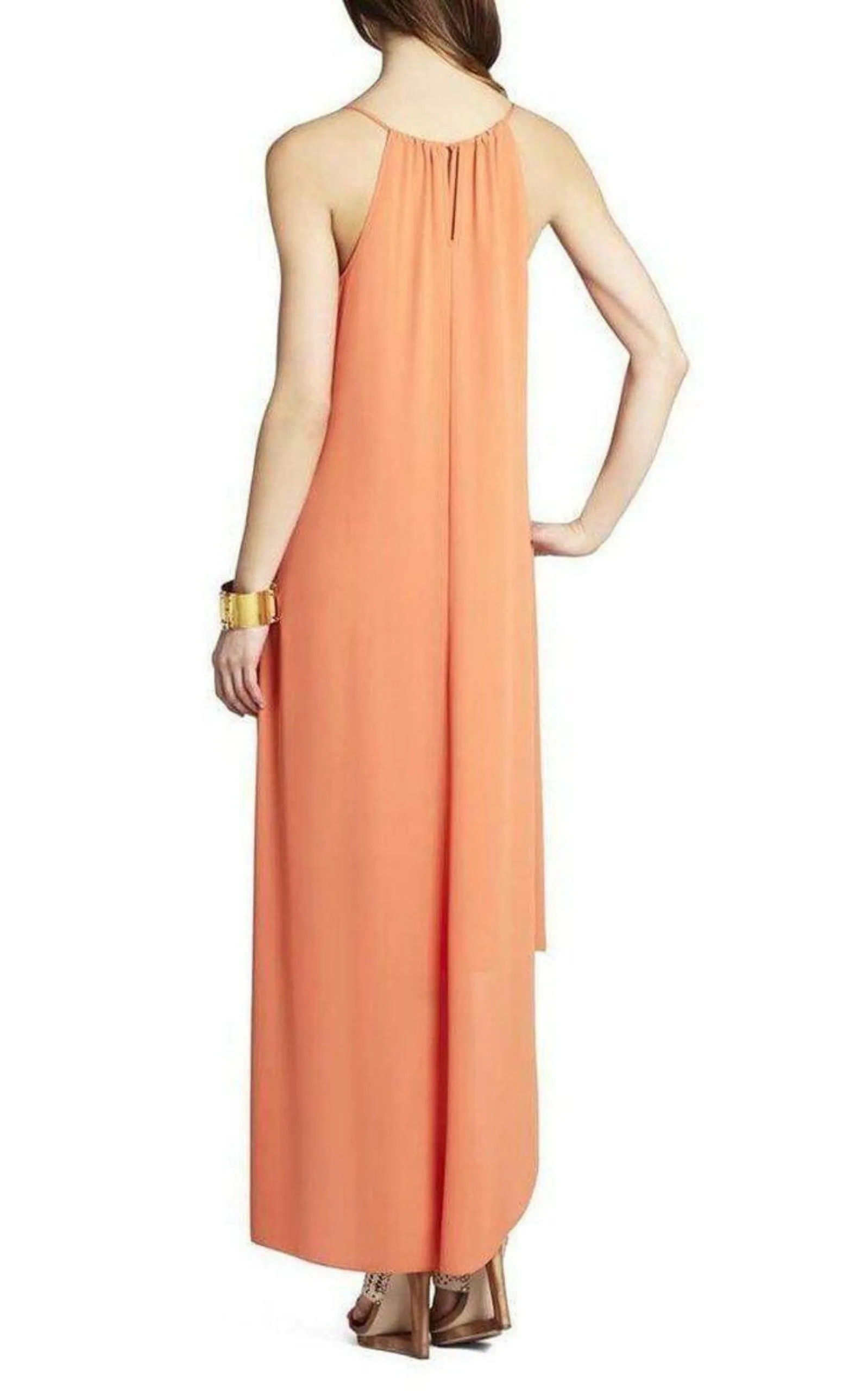 Rory Sleeveless Dress With High-Low Hem