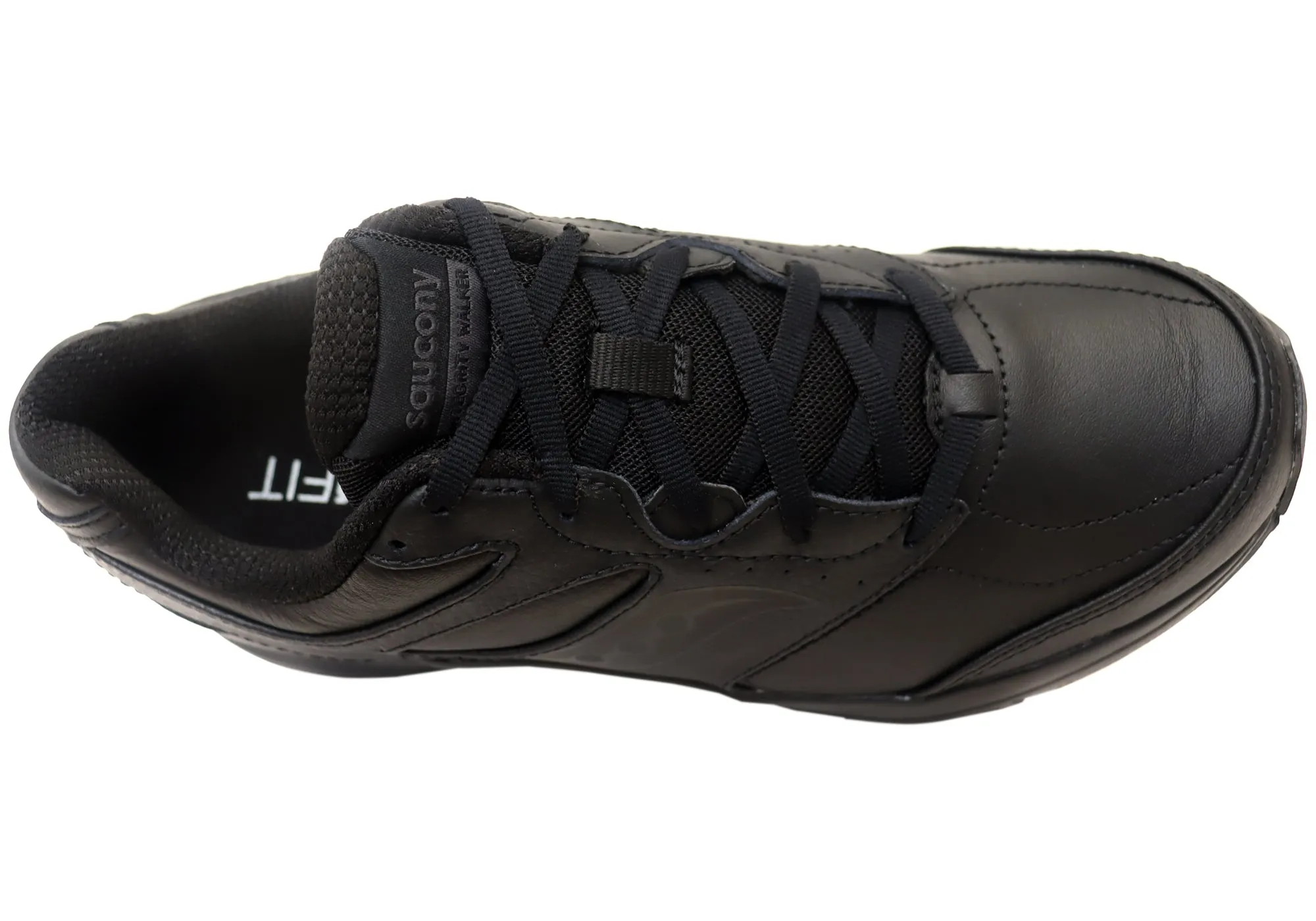 Saucony Womens Integrity Walker 3 Wide Fit Comfortable Leather Shoes
