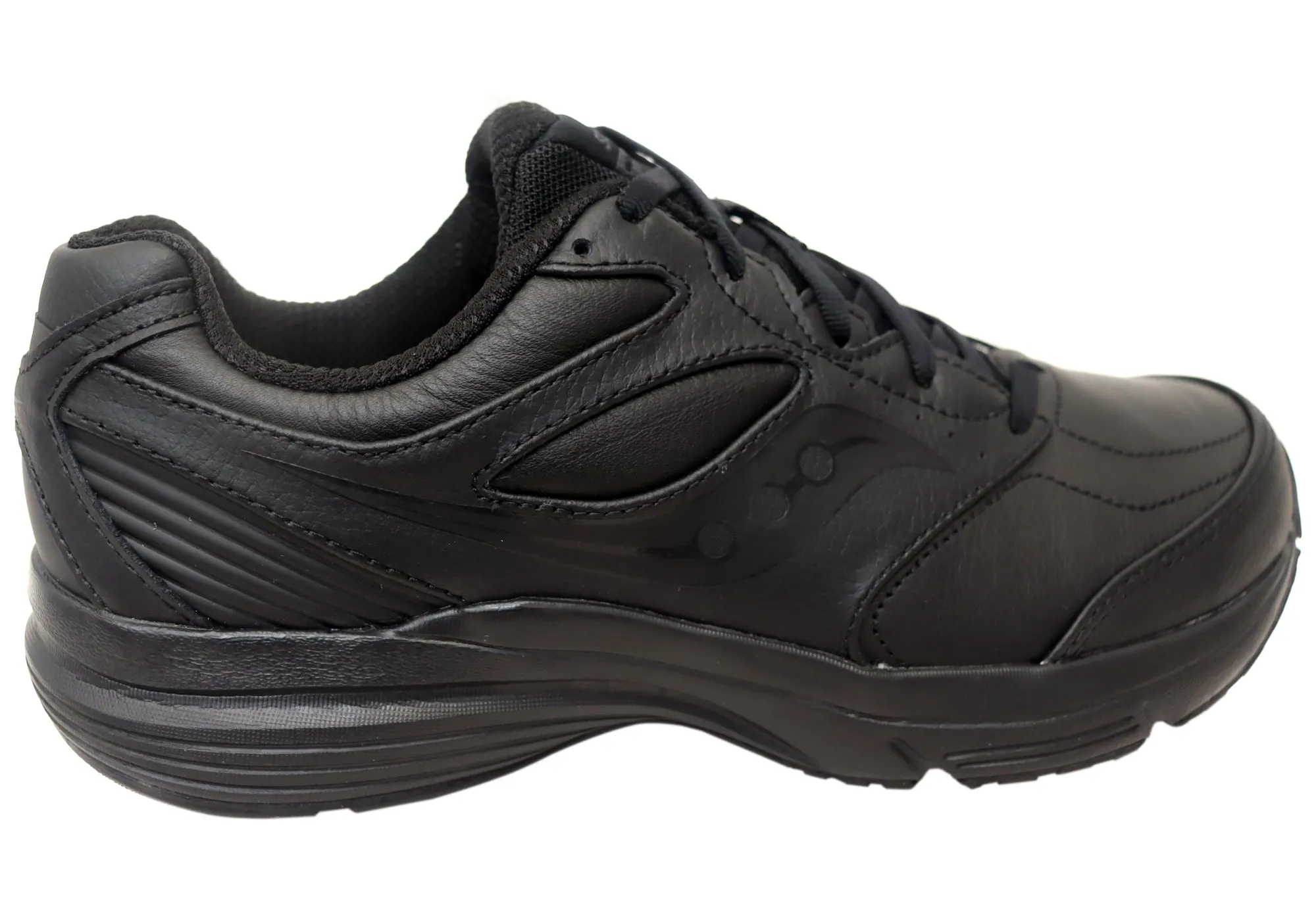 Saucony Womens Integrity Walker 3 Wide Fit Comfortable Leather Shoes