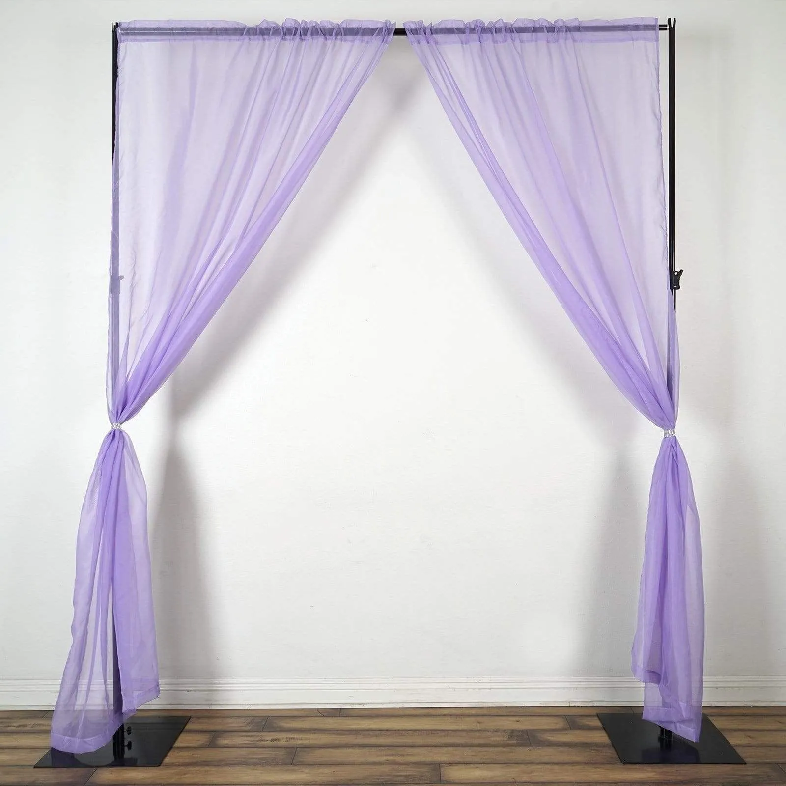 SILK ORGANZA LAVENDER 118&quot; INCHES WIDE [6035]