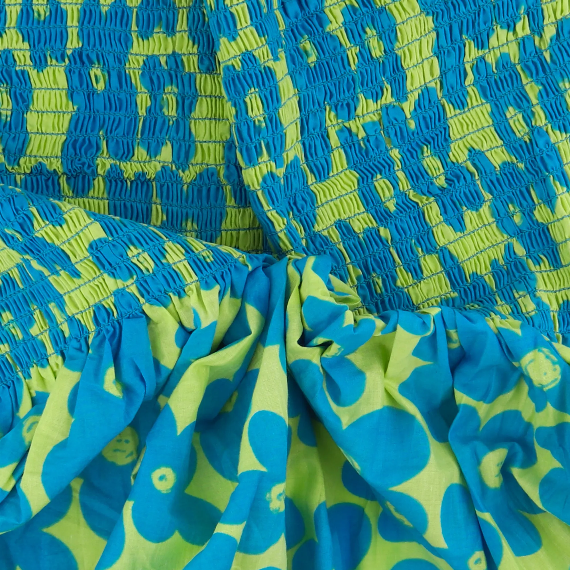 Smocking Cotton Voile - LUNA - 002 - Lime